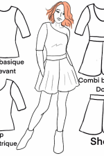 dessin patron combinaison
