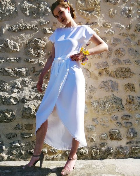 patron couture robe de mariée