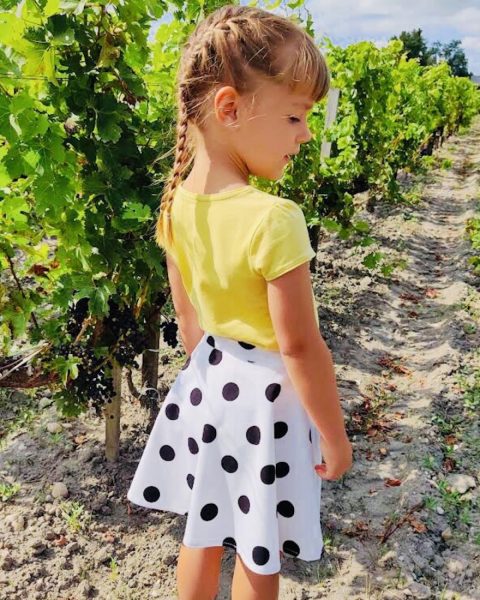 jupe patineuse enfant