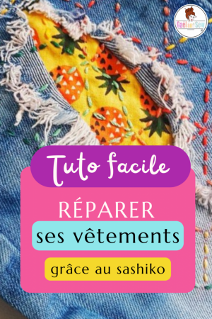 tuto broderie sashiko